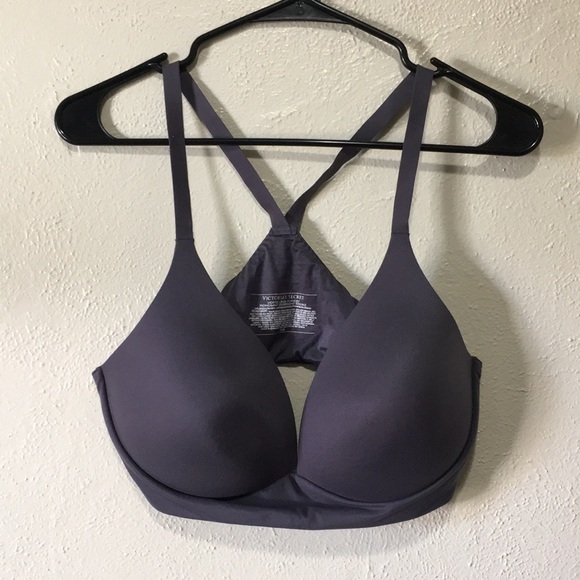 Victoria's Secret Other - Victoria’s Secret grey lightly lined plunge bra